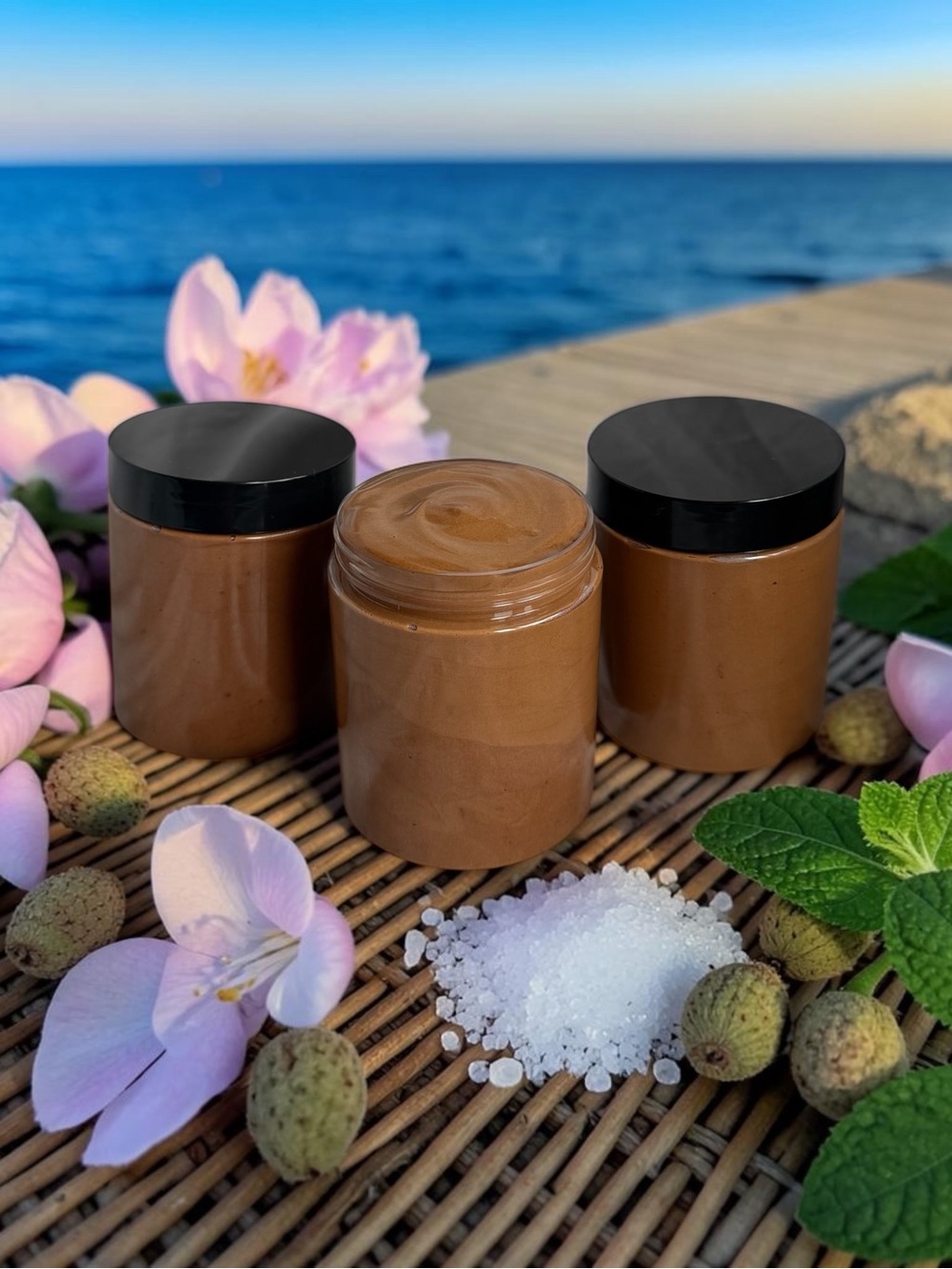 Luxe Tanning Turmeric Bronzing Lotion Shea & Cocoa Butter Orchid & Vine